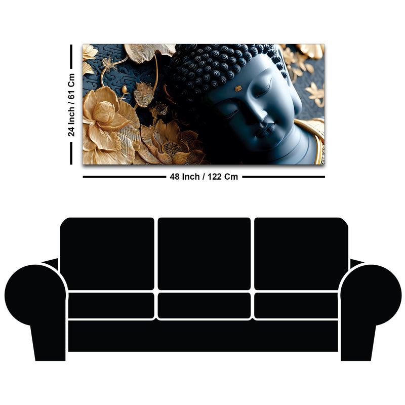 Artistic Buddha Painting for Modern Interiors