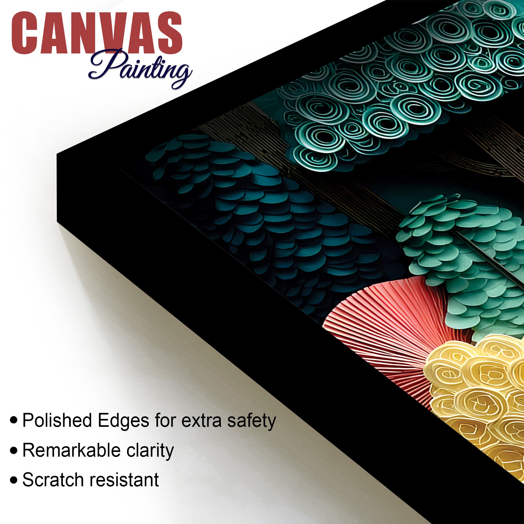 Artistic Buddha Wall Painting – Contemporary Spiritual Art