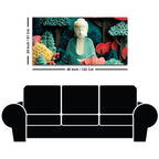 Artistic Buddha Wall Painting – Contemporary Spiritual Art