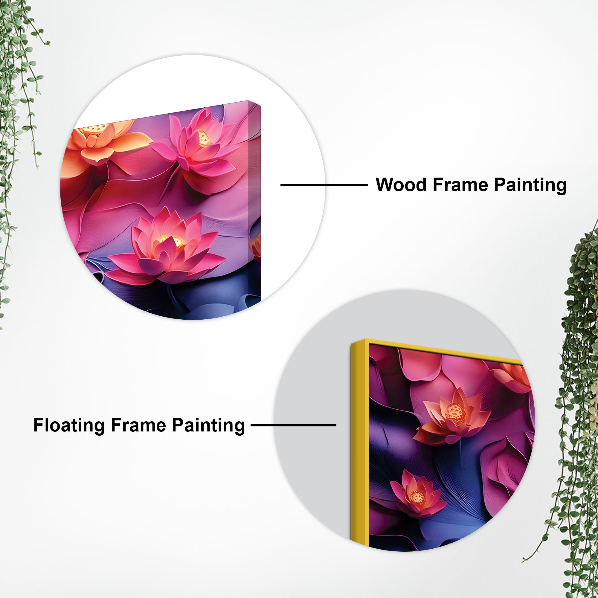 Artistic Buddha Wall Painting for Living Area