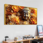 Artistic Buddha Wall Painting for Wall Décor