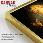 Artistic Butterfly Canvas Wall Abstract Painting for Modern Decor