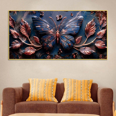 artistic-butterfly-wall-painting-for-elegant-interior-styling