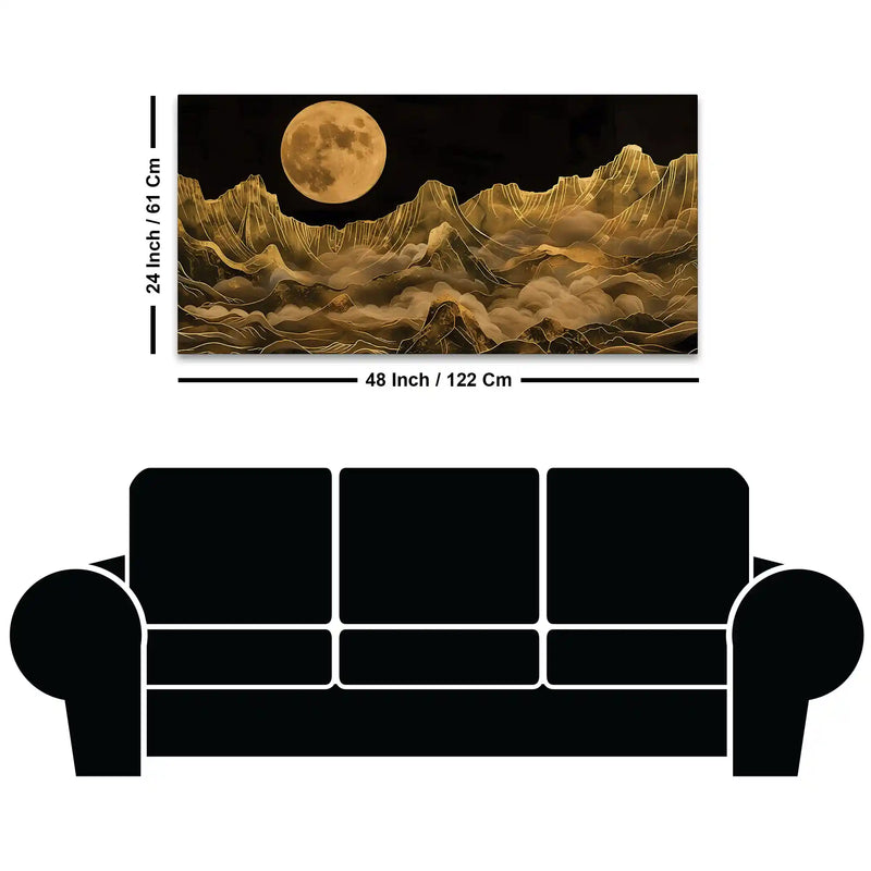 Artistic Decorative Abstract Canvas Wall Art Painting