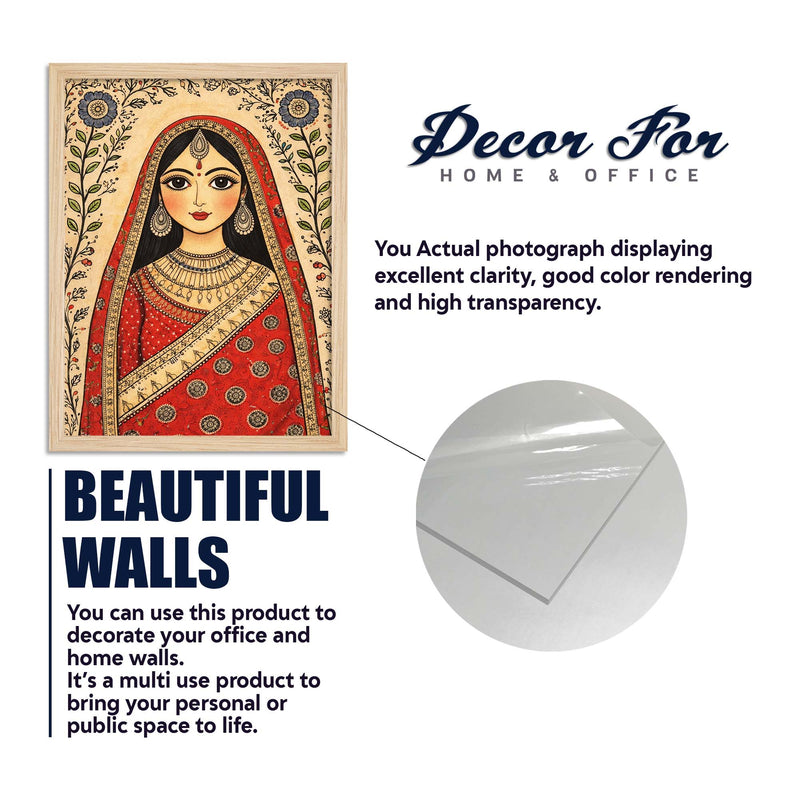 Artistic Ethnic Village Art Wall Frame Set of Six