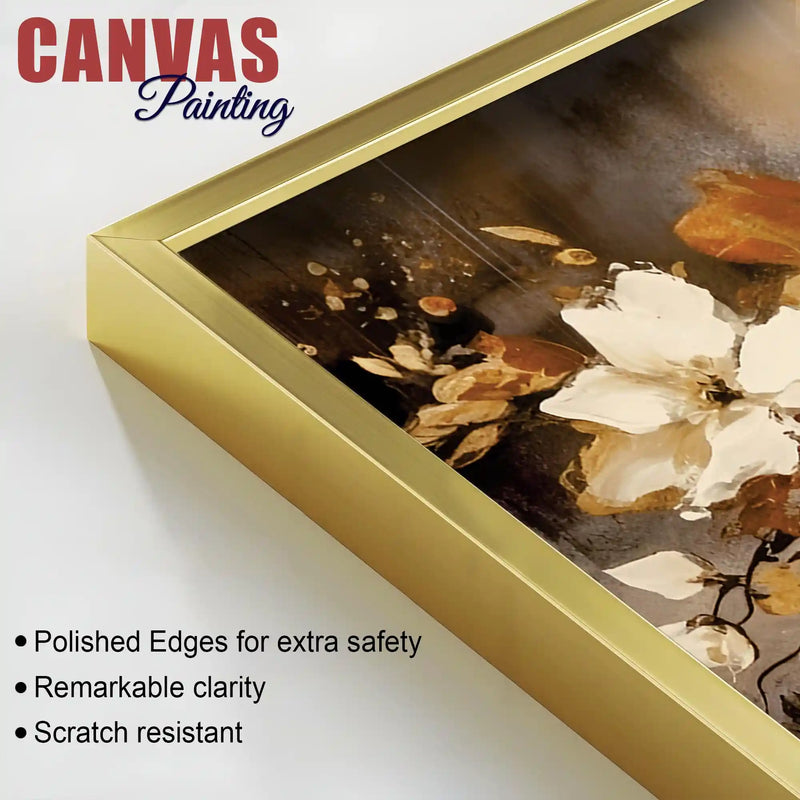 Artistic Floral Canvas Wall Décor Painting for Home Décor