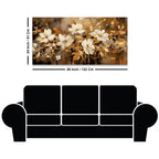 Artistic Floral Canvas Wall Décor Painting for Home Décor