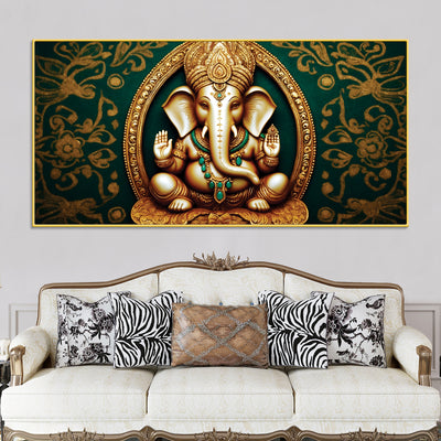 artistic-lord-shri-ganesha-modern-portrait-canvas-wall-painting-for-home-office-decor-modern-devotional-wall