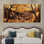 artistic-luxury-wall-decor-forest-canvas-painting