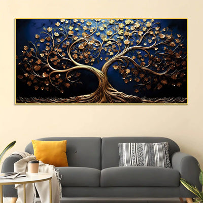 artistic-modern-tree-of-life-canvas-painting-for-living-room