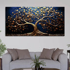 Artistic Modern Tree of Life Canvas Painting for Living Room