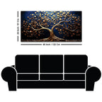 Artistic Modern Tree of Life Canvas Painting for Living Room