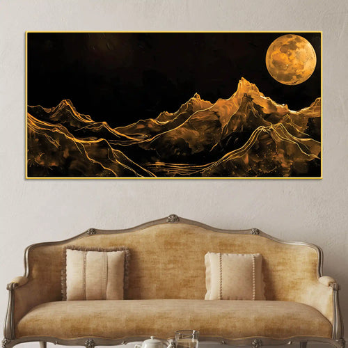 artistic-moonlight-mountain-canvas-painting