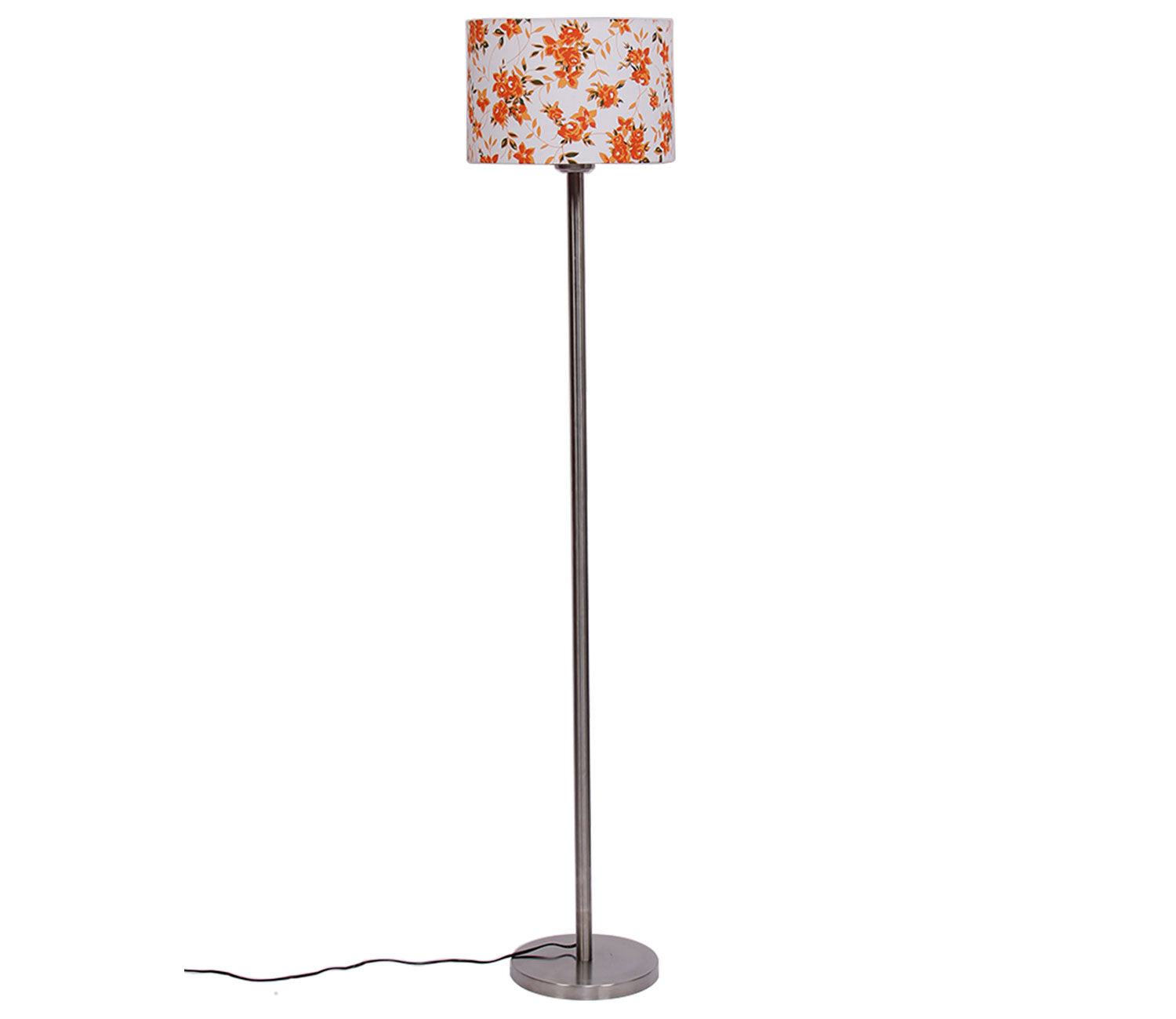 Artistic Multi Color Drum Shaped Designer Steel Floor Lamp