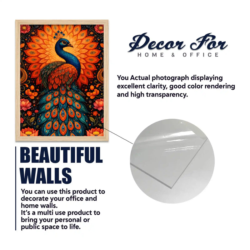 Artistic Nature Inspired Wall Art Frame Set of 6
