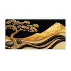 Artistic Nature Theme Abstract Canvas Wall Painting for Décor
