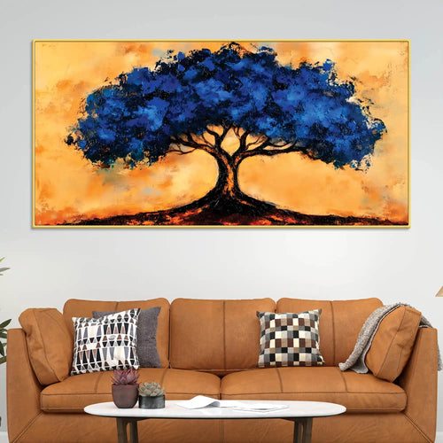 Artistic Tree Canvas Wall Art Painting for Home Decor