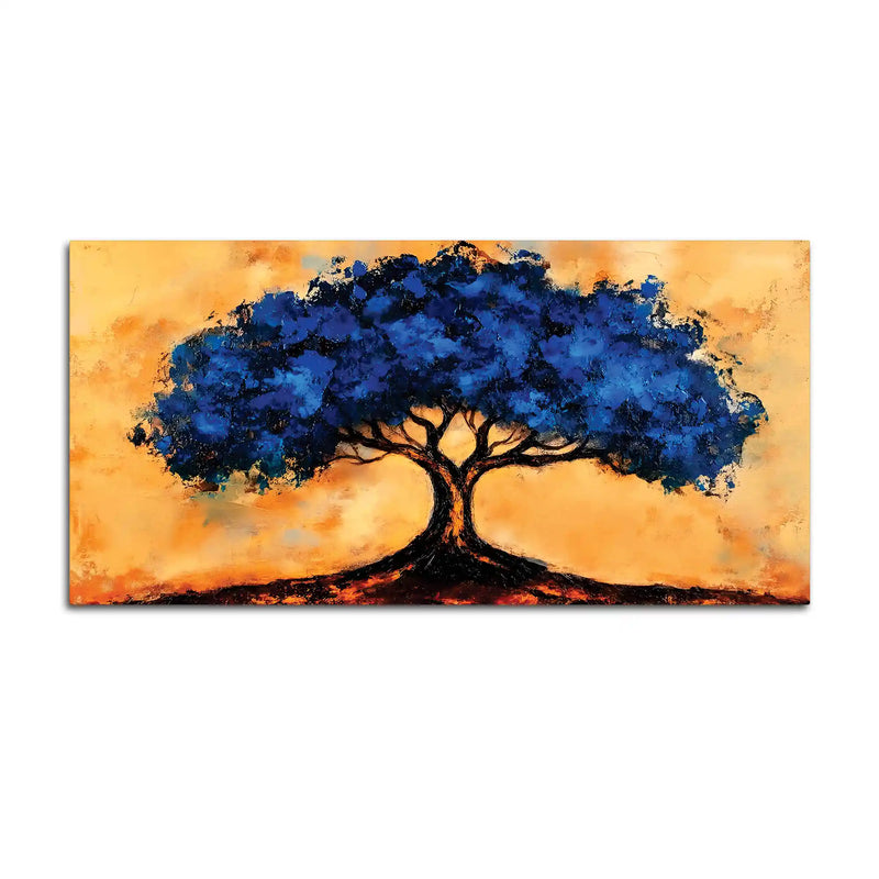 Artistic Tree Canvas Wall Art Painting for Home Decor