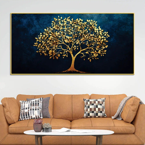 Artistic Tree of Life Canvas Abstract Painting