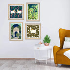 Artistic Wall Art Frame Set of 4 for Home Decoration