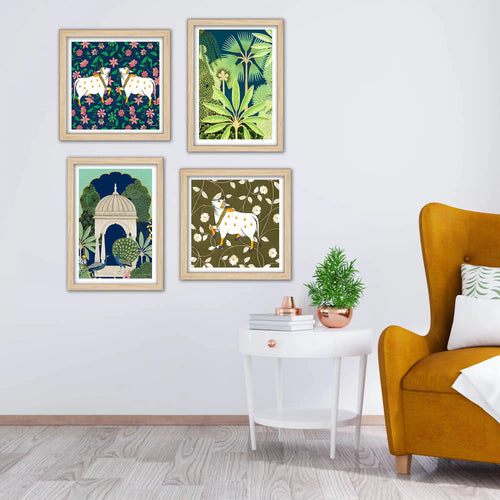 Artistic Wall Art Frame Set of 4 for Home Decoration