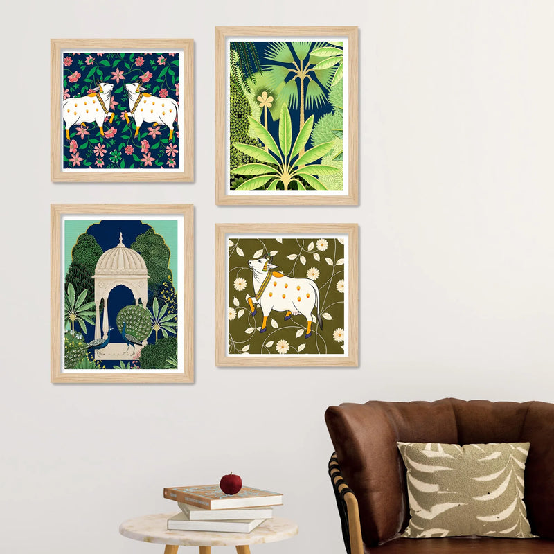 Artistic Wall Art Frame Set of 4 for Home Decoration