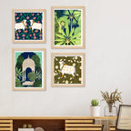 Artistic Wall Art Frame Set of 4 for Home Decoration