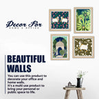 Artistic Wall Art Frame Set of 4 for Home Decoration