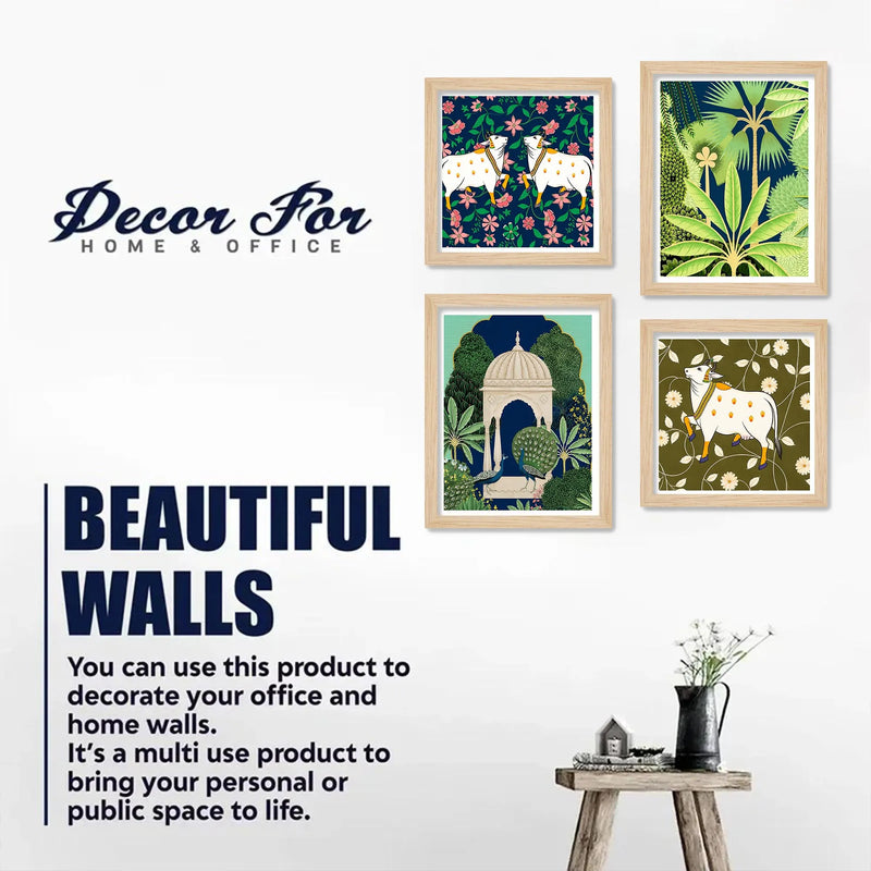 Artistic Wall Art Frame Set of 4 for Home Decoration