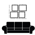 Artistic Wall Art Frame Set of 4 for Home Decoration