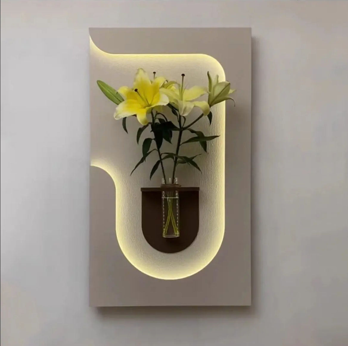 Artistic Wall Decor Decorative LED Light Wall Panel for Office & Home Space