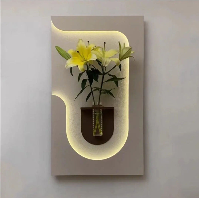 Artistic Wall Decor Decorative LED Light Wall Panel for Office & Home Space