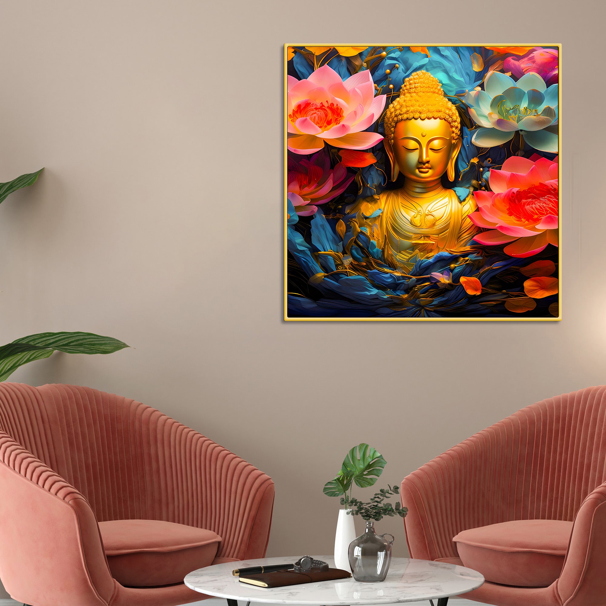 artistic-zen-buddha-canvas-wall-painting-decor