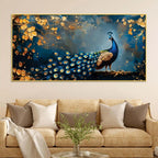 astonishing-peacock-in-golden-autumn-forest-canvas-wall-painting