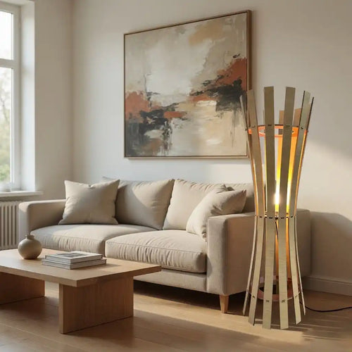 Attractive Design Floor Lamp with Unique Pattern For Living Room, Bedroom
