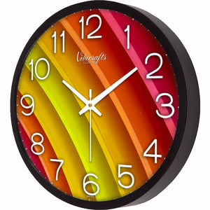 Rainbow Wall Clock