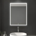 AuraGlow Illuminated Mirror Cabinet with Backlit LED and Storage