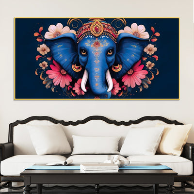 auspicious-blue-lord-ganesha-adorned-with-flowers-traditional-folk-art