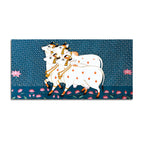 Auspicious Cow Pichwai Art Religious Wall Painting