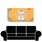 Auspicious Lord Ganesh Canvas Wall Painting