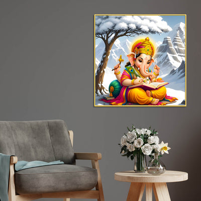 bal-ganpati-sacred-hindu-art-canvas-wall-painting