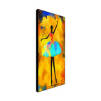 Ballerina Floating Canvas Wall Painting