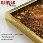 Banaras Ghat Ganga Aarti Canvas Painting for Home Decoration