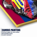 Barcelona Ronaldinho Gaúcho Cotton Canvas Wall Painting