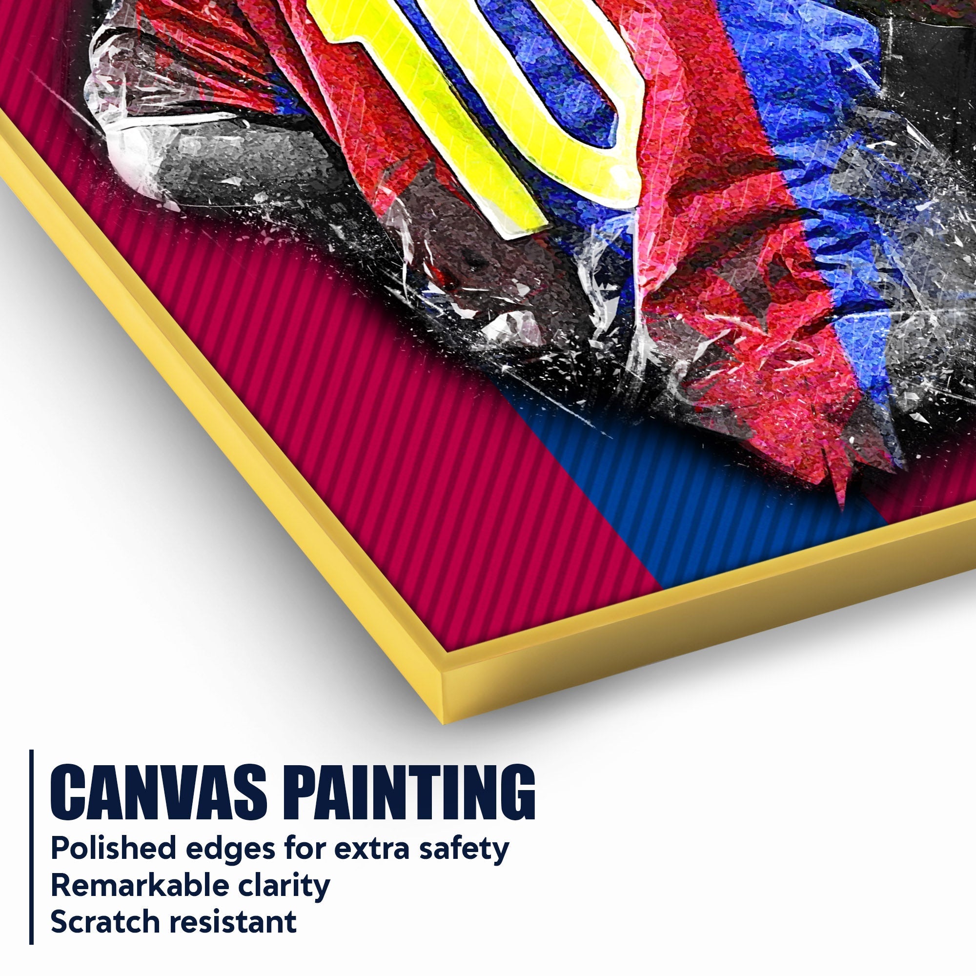 Barcelona Ronaldinho Gaúcho Cotton Canvas Wall Painting