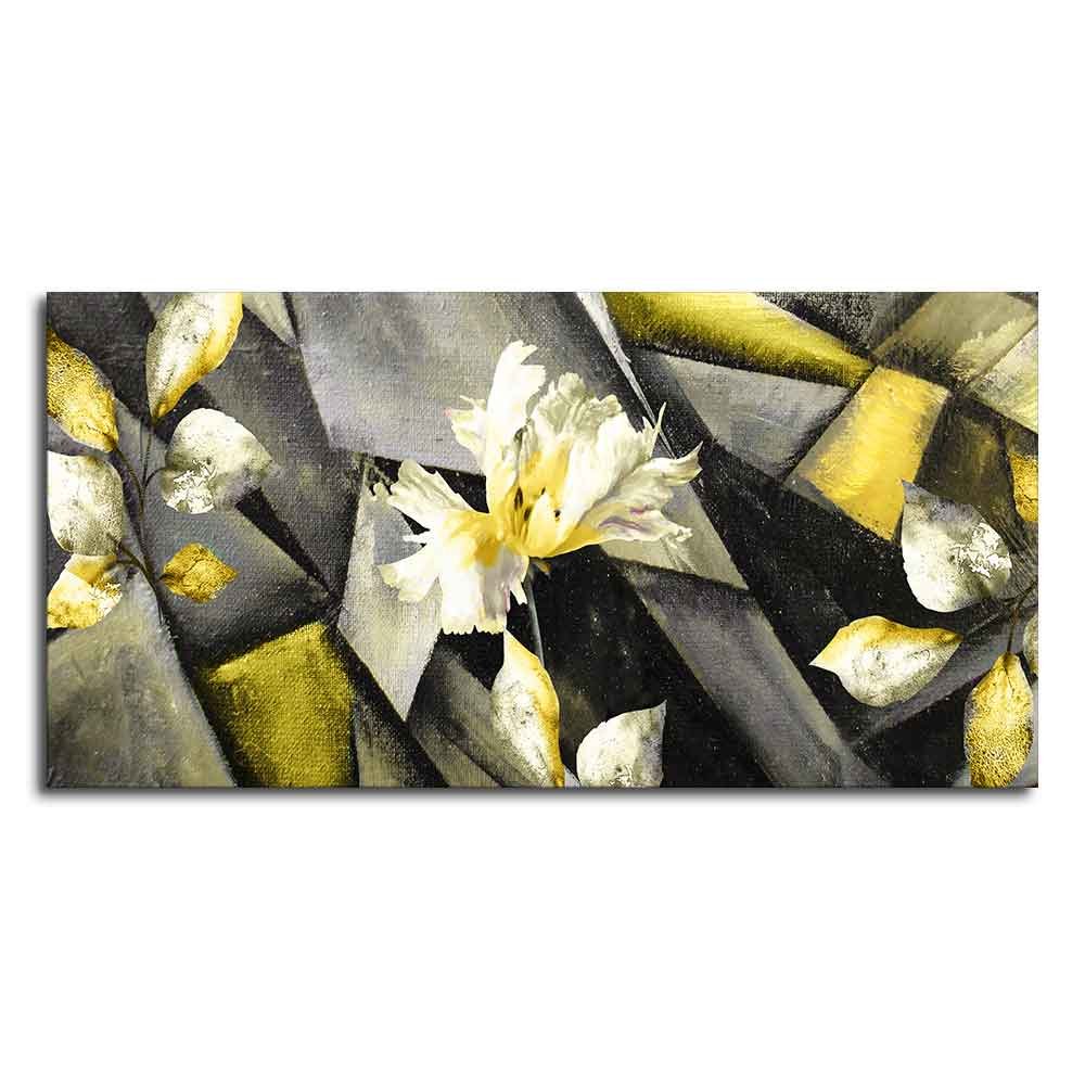 Beautiful Abstract Art Flowers Wall Painting