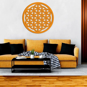 Beautiful Abstract Design Circle Wall Metal Art Decor