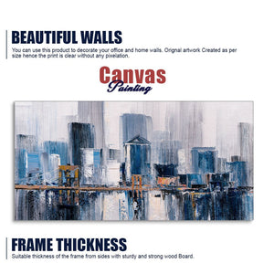 Beautiful Bridge of New York City Premium Canvas Wall Painting