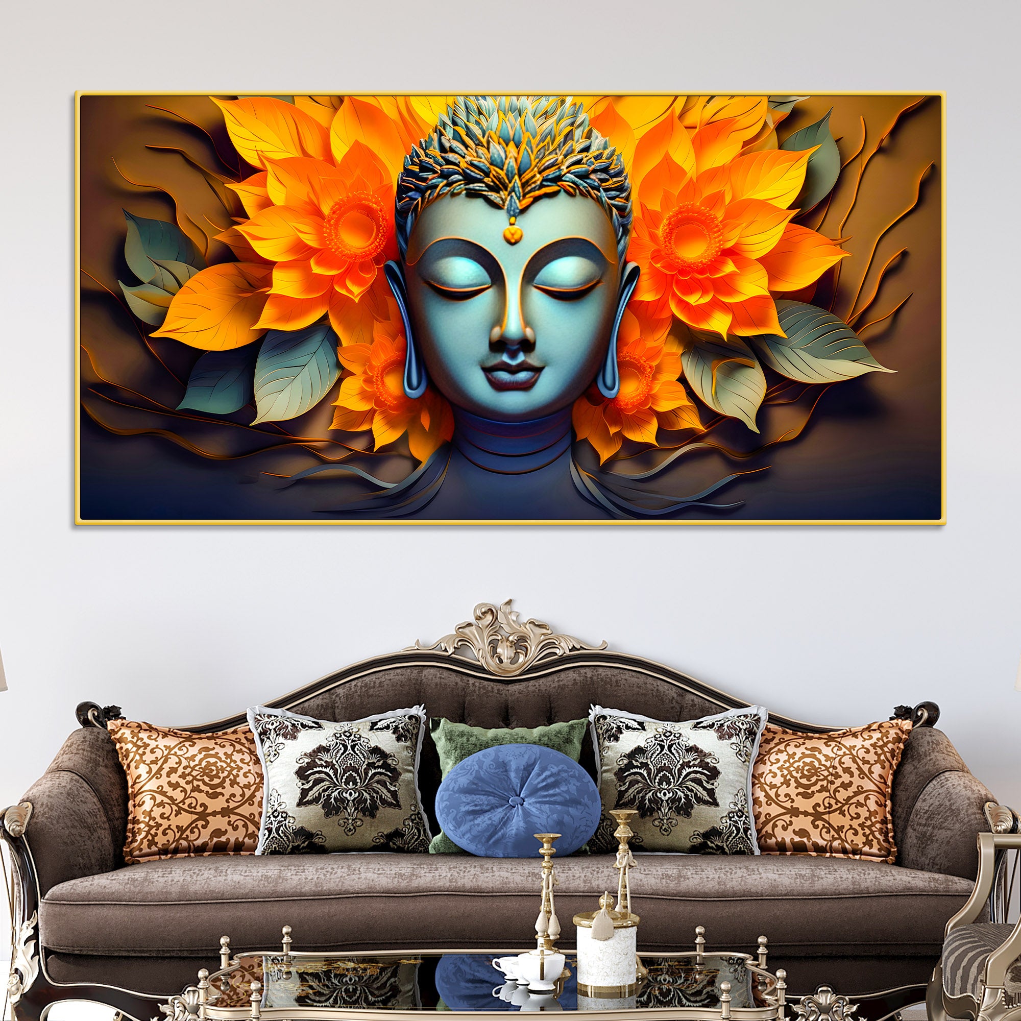 beautiful-buddha-wall-painting-for-modern-home-decor