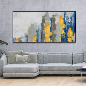 Beautiful Color Abstract Art Design Premium Canvas Wall Painting